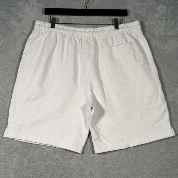 Champion x Todd Snyder Shorts Men XXL White Sweatshorts Sweat Drawstring Pride - Picture 6 of 9